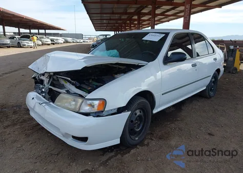 1998 Nissan Sentra Gle/Gxe/Xe from USA, damaged, VIN 1N4AB41D9WC741512